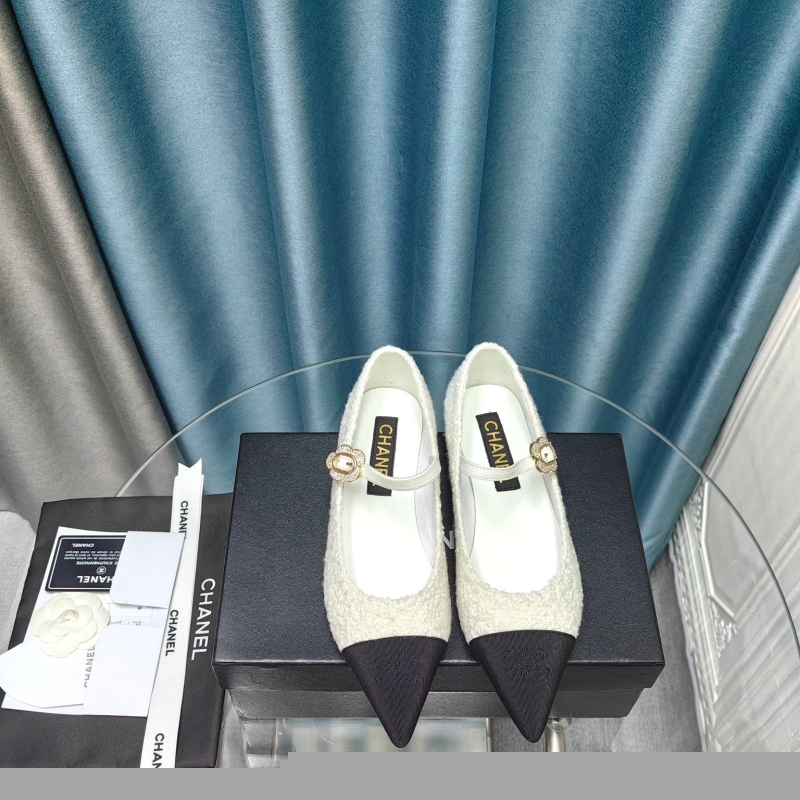 Ch*el flat shoes